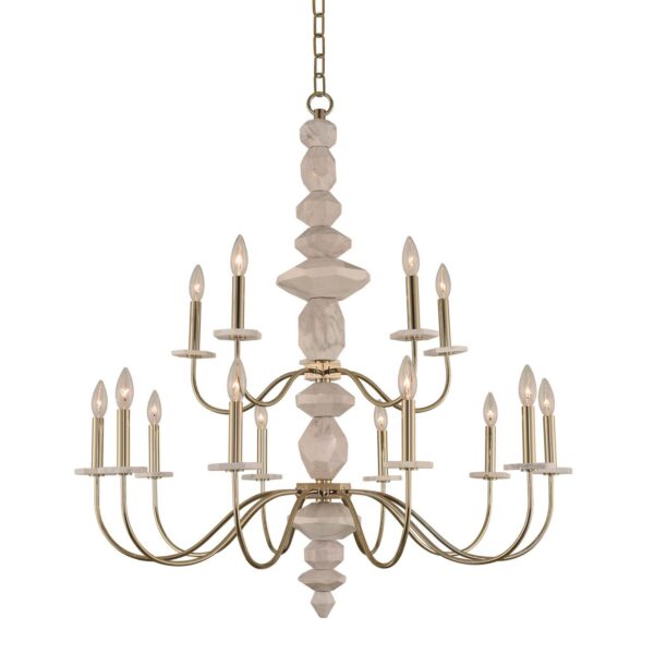 Carrara (10+5) Light 2 Tier Ch