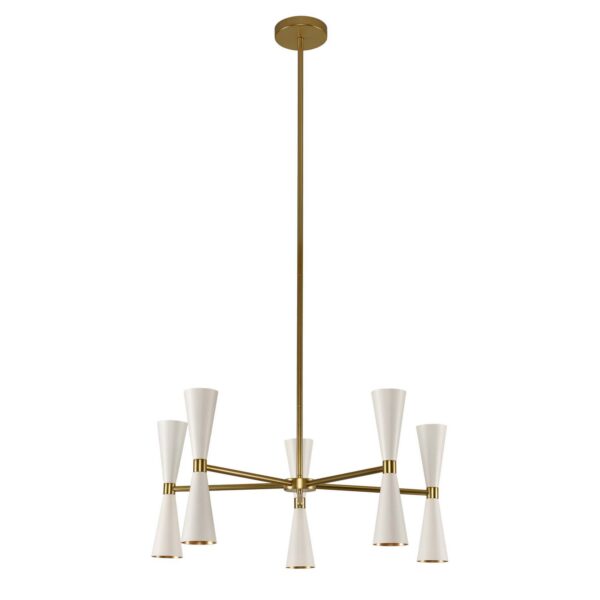 Milo 5 Arm Chandelier