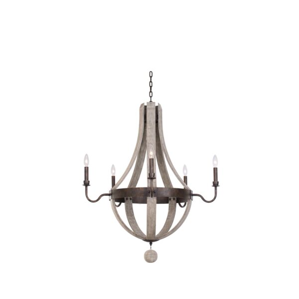 Harper 5 Light Chandelier