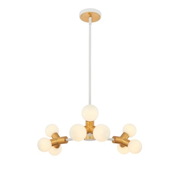 Tres 9Lt Chandelier