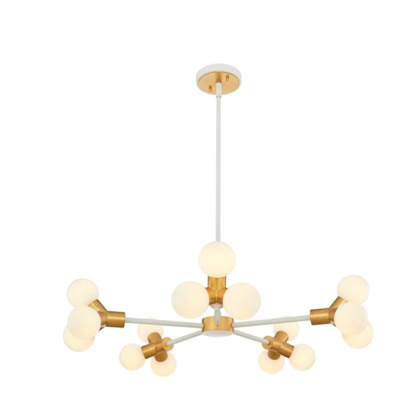 Tres 15Lt Chandelier
