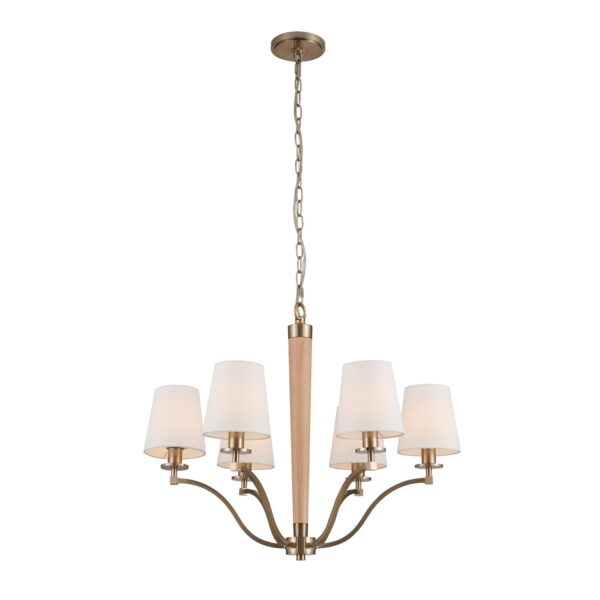 CURVA 6 LT CHANDELIER