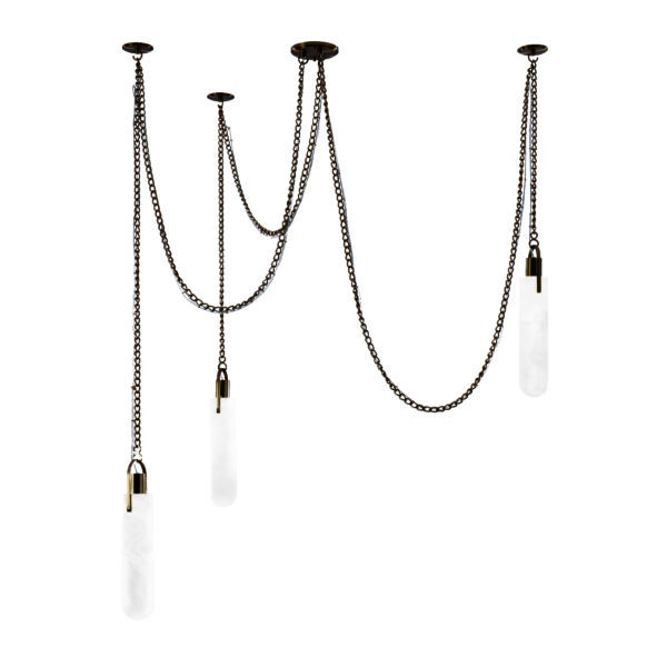 FLINT 3 LT MULTI DROP PENDANT