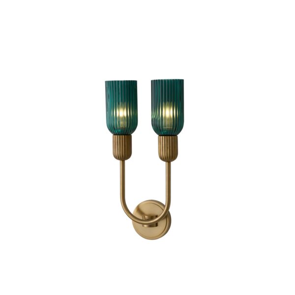 VERDE 2 LT GREEN SCONCE