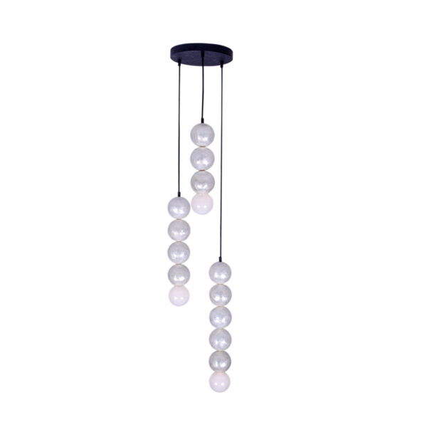Pearls 3 Lt Pendant