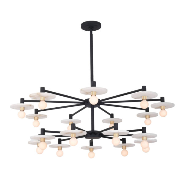 DISCUS 2-TIER PENDANT