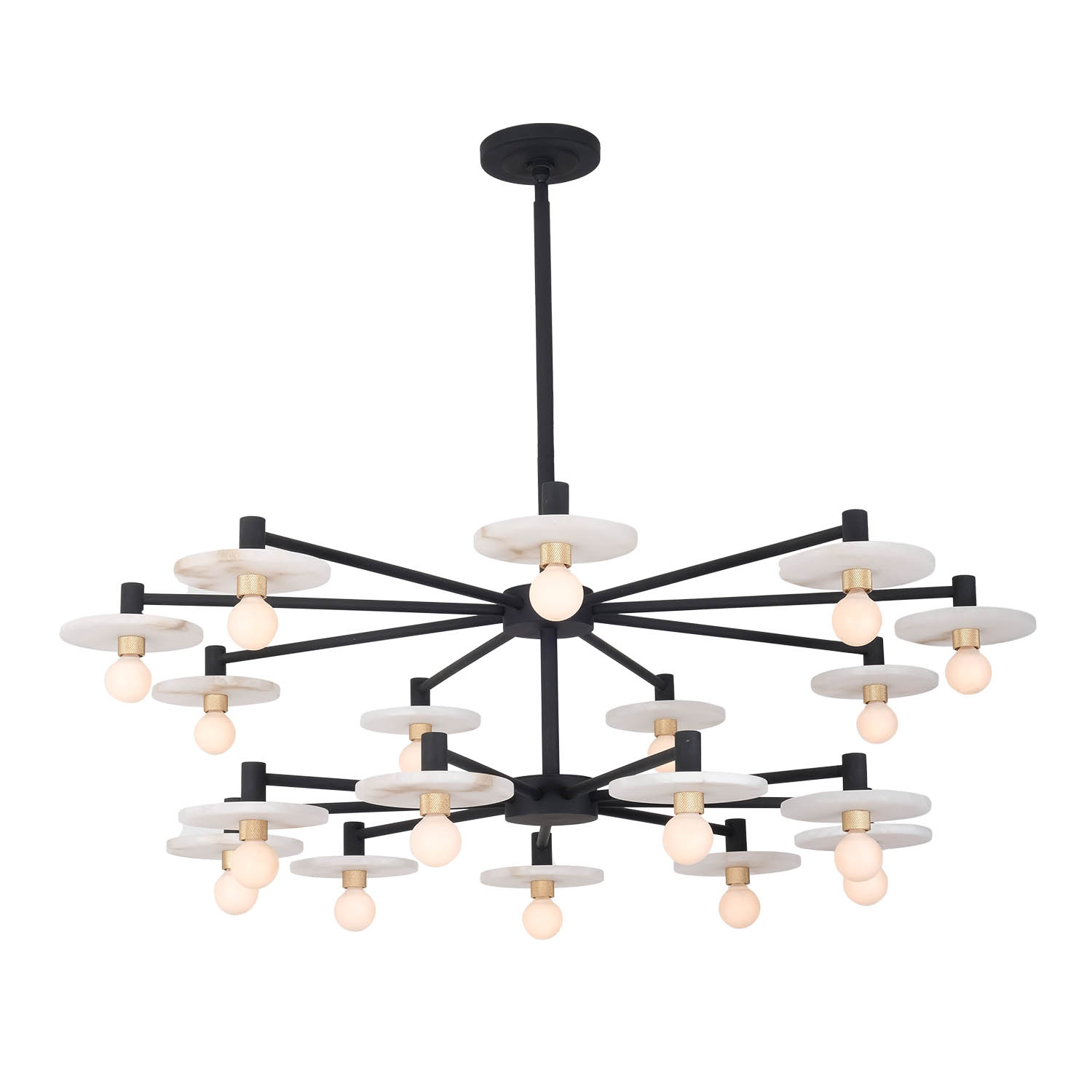 Discus 2-Tier Pendant