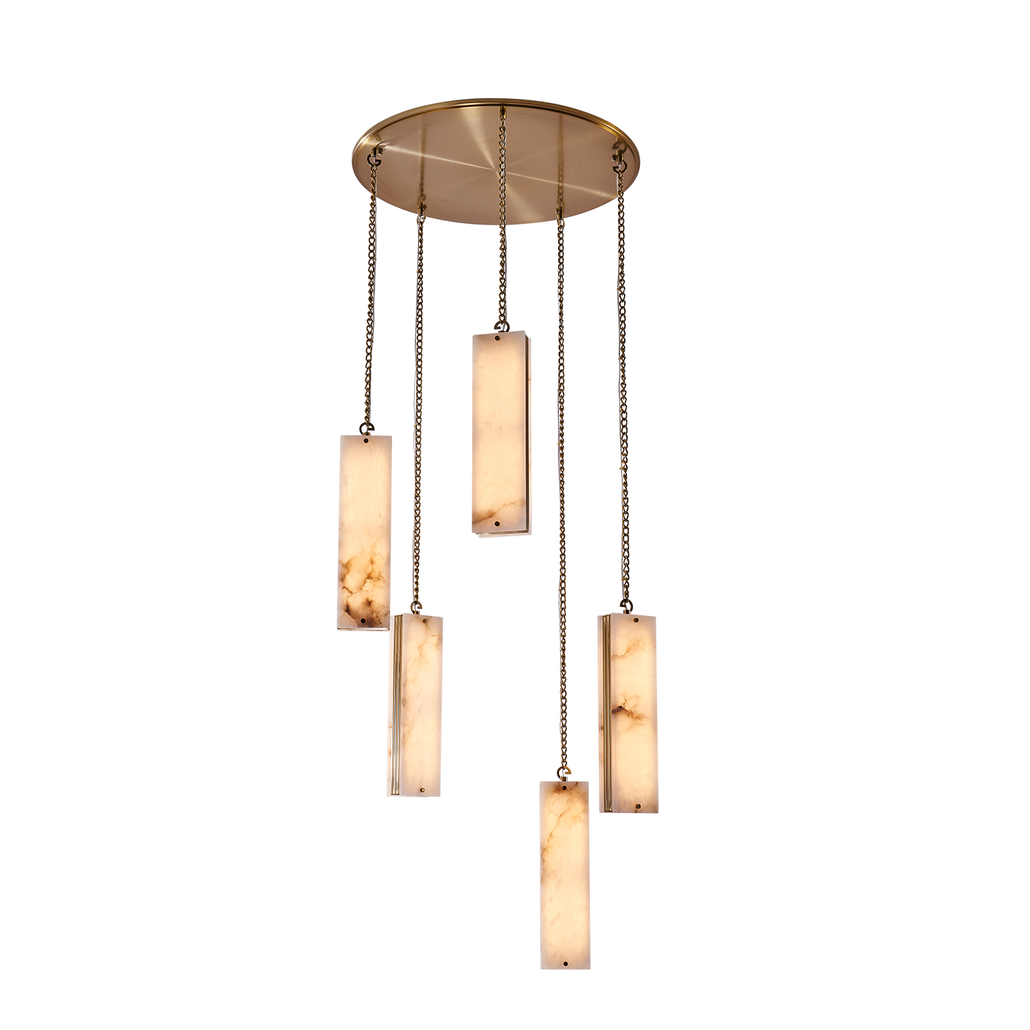 Vertical Led 5Lt Pendant