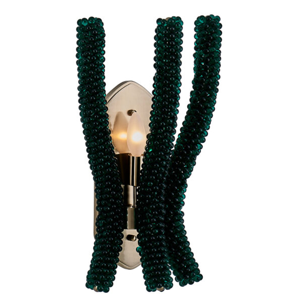 CORAL GREEN WALL SCONCE