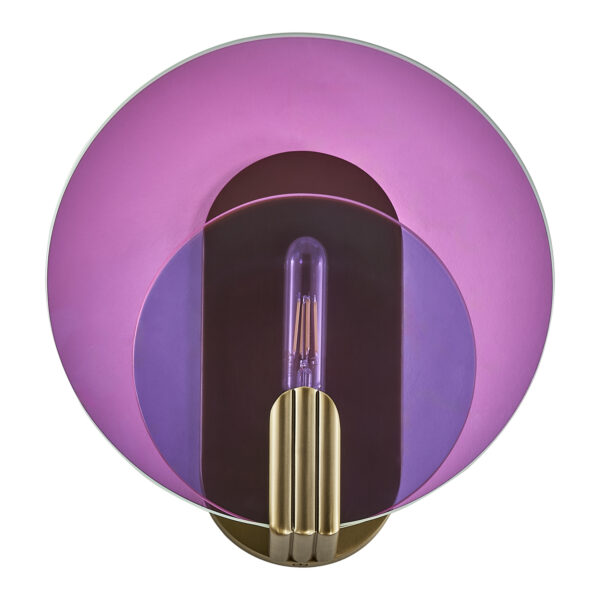 Optics 11-in 1 Light (6-watt) Winter Brass Wall Sconce