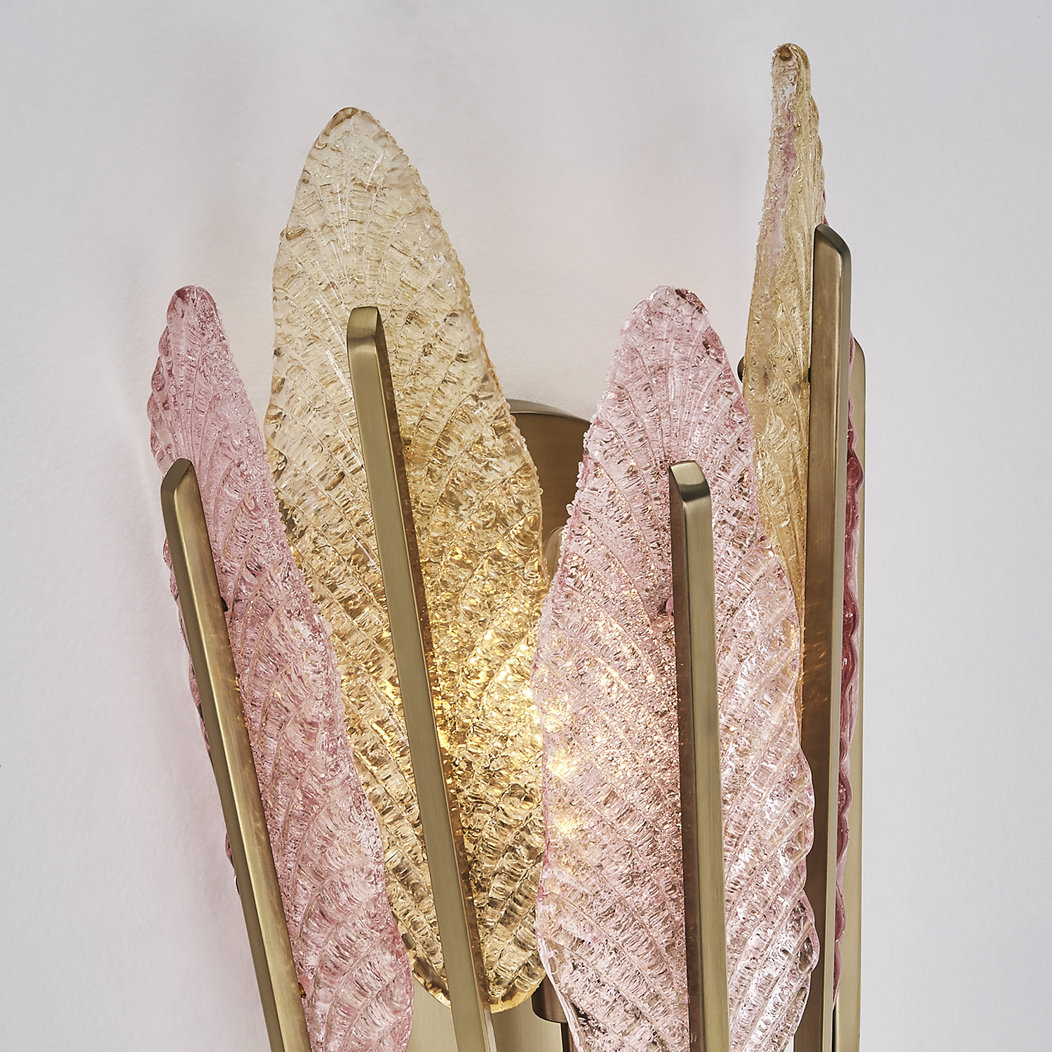 Autumna 14.5-in 1 Light (40-watt) Brushed Champagne Gold Wall Sconce - Image 4