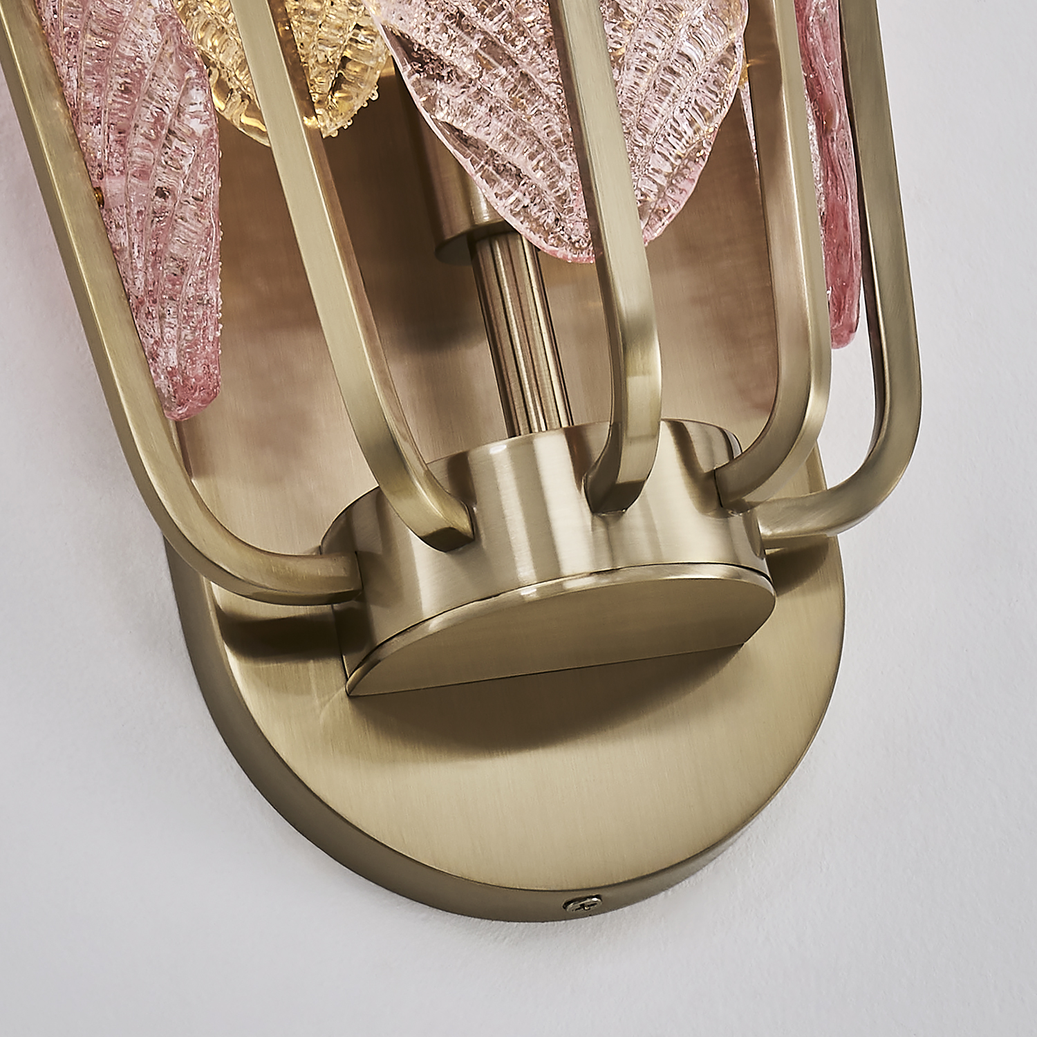 Autumna 14.5-in 1 Light (40-watt) Brushed Champagne Gold Wall Sconce - Image 5