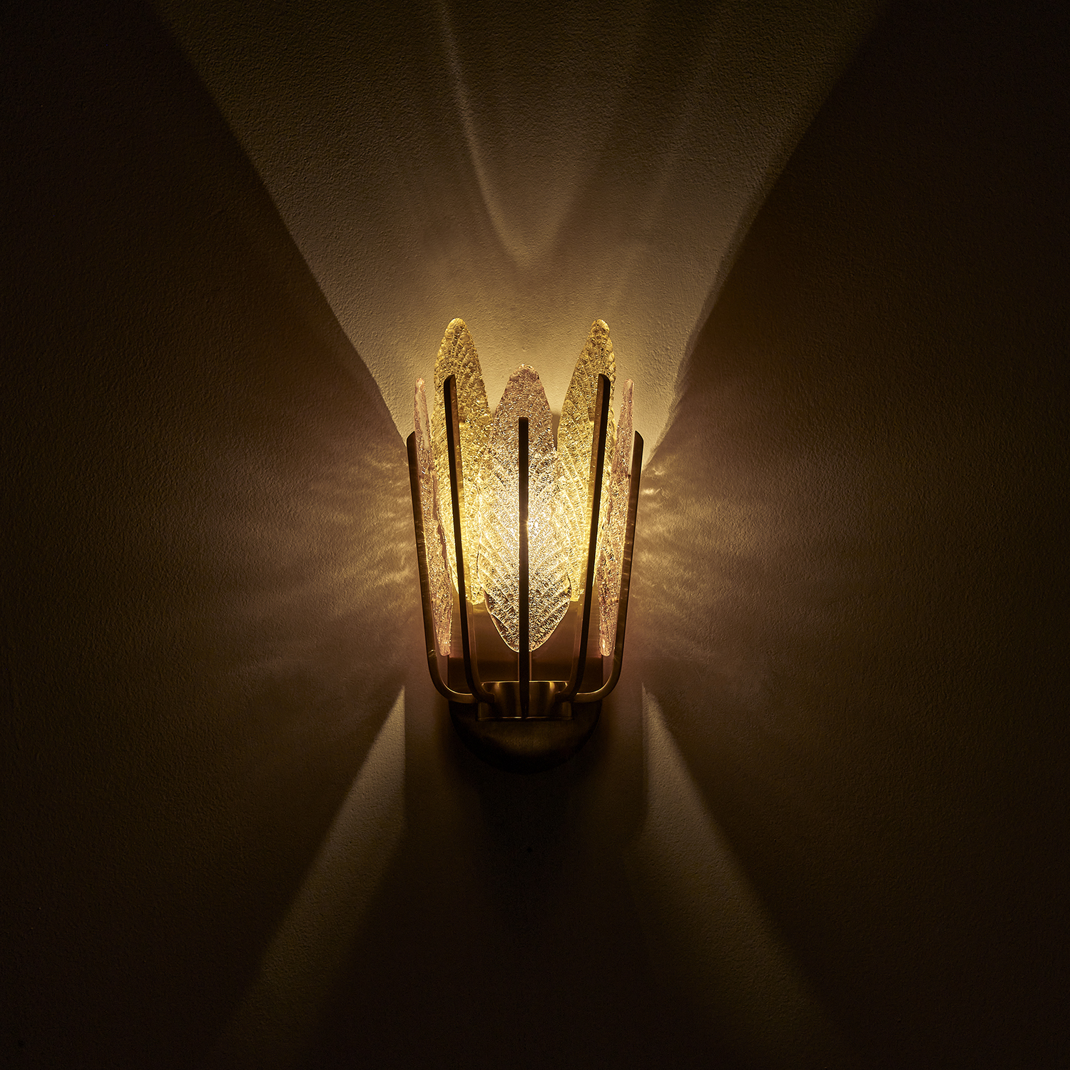 Autumna 14.5-in 1 Light (40-watt) Brushed Champagne Gold Wall Sconce - Image 7