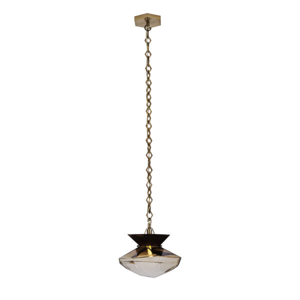 Bolsa 12-in 1 Light (40-watt) Winter Brass Pendant