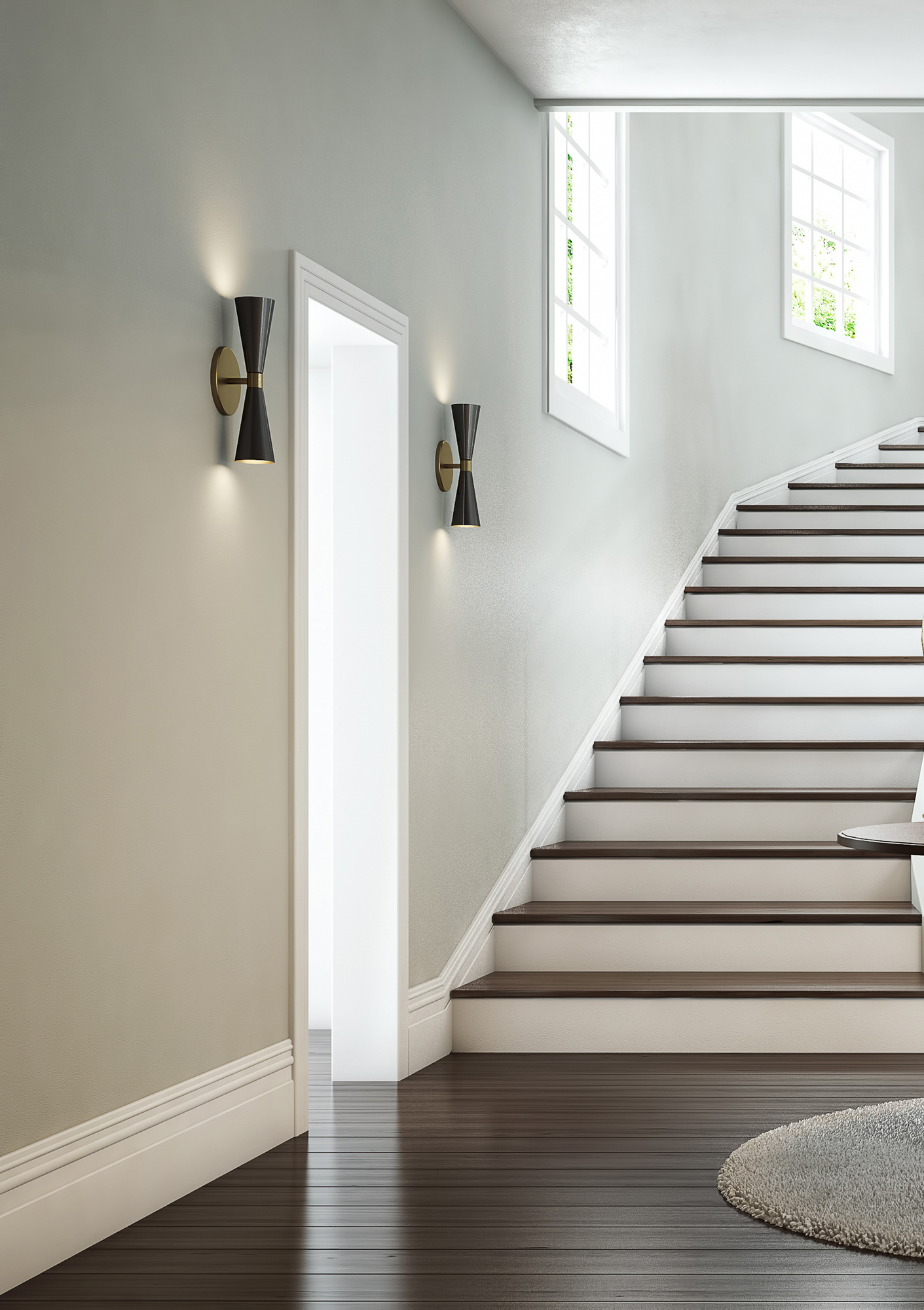 Milo 2 Light Ada Wall Bracket - Image 2