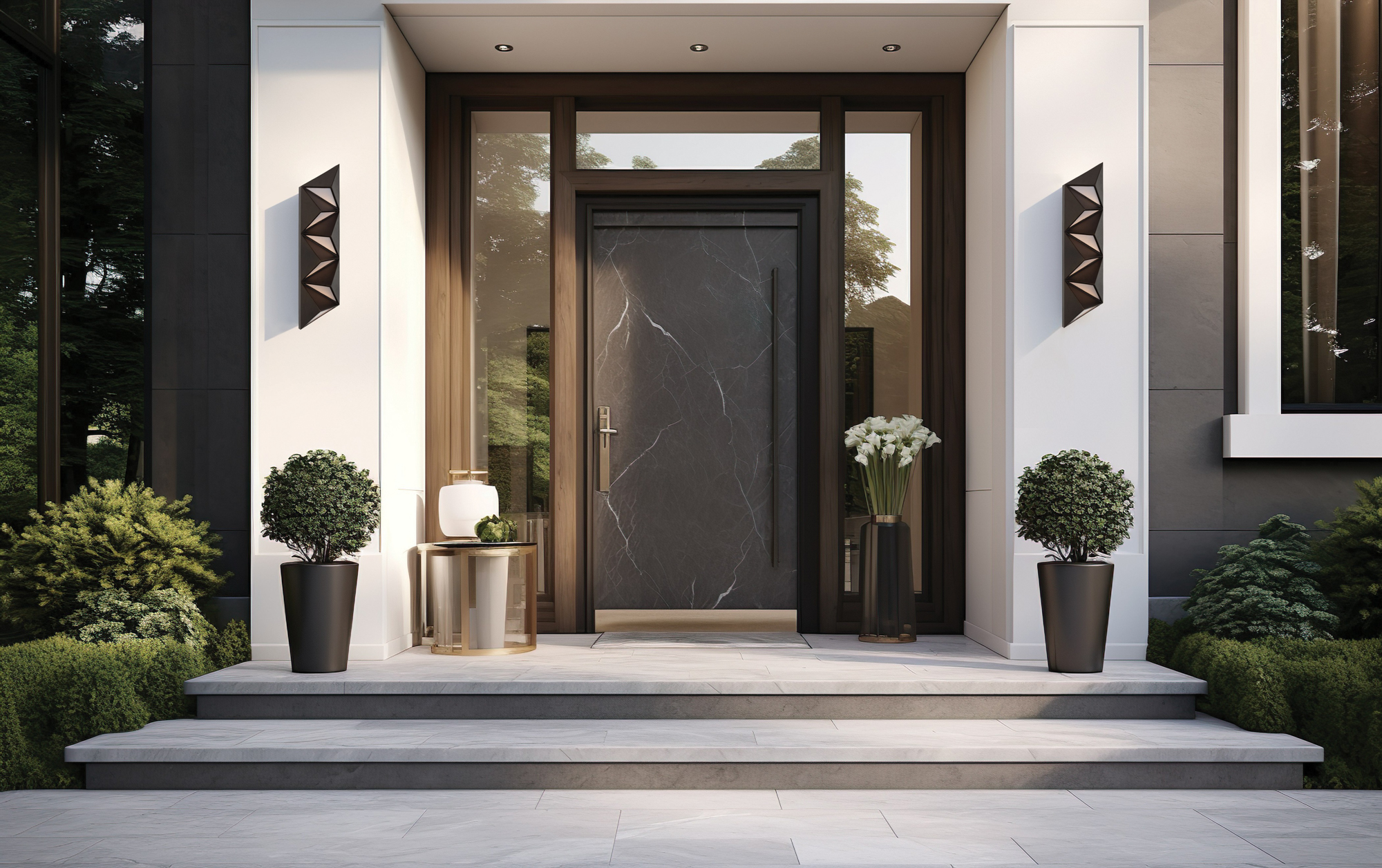 Delta Outdoor Led Wall Sconce - Image 6