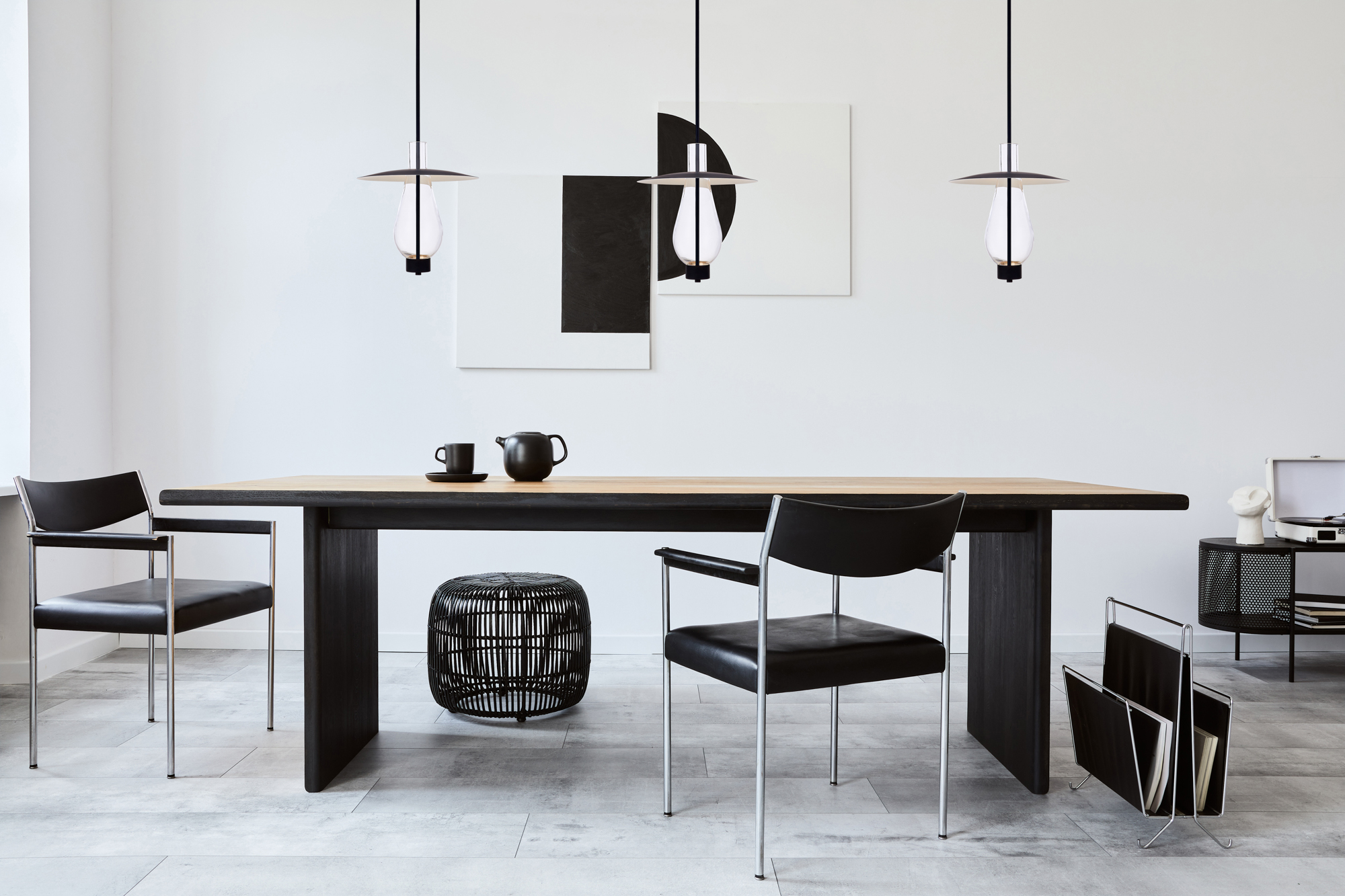 Hugo 14 In Kitchen Pendant Matte Black - Image 2