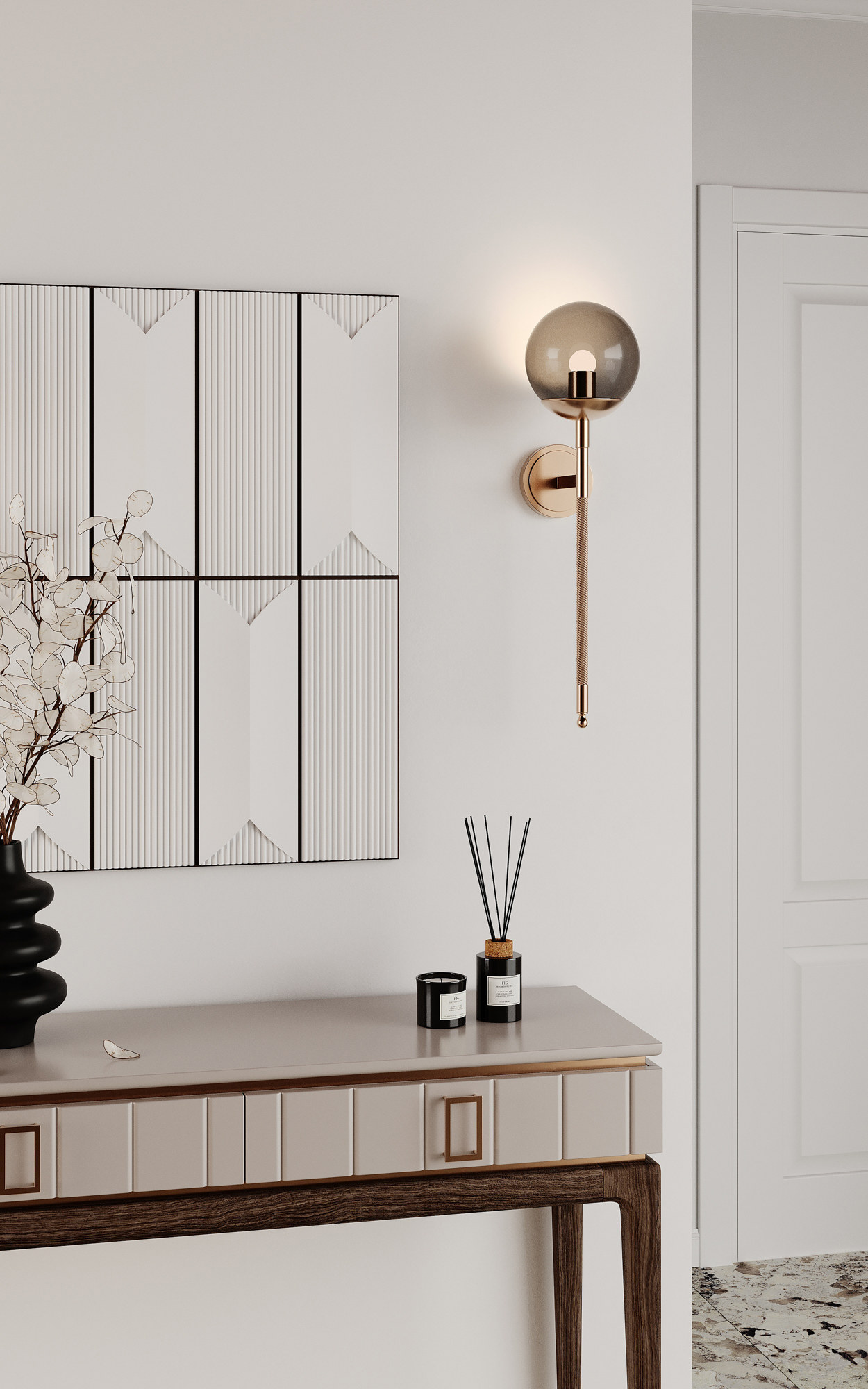 Boba Led Wall Sconce - Image 2