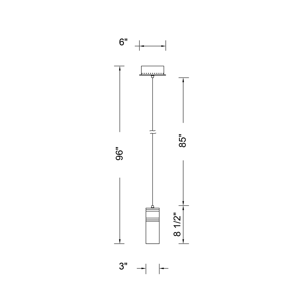 Kiriko 6-in (6-watt) LED Winter Brass Pendant - Image 5