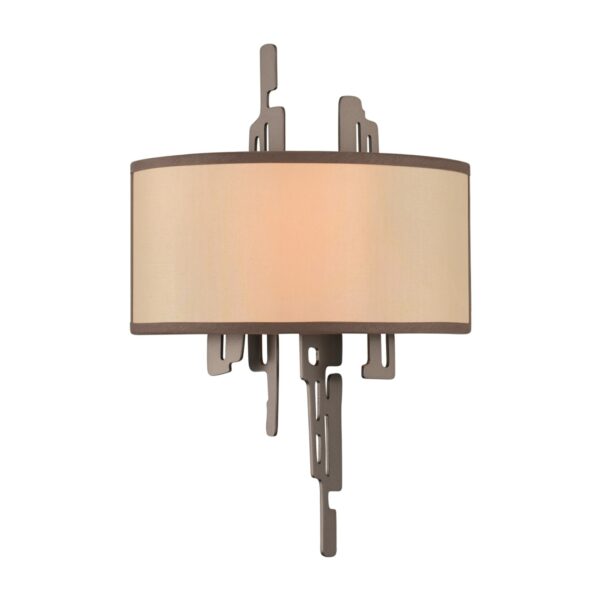 Paragon 2 LT Gun Metal Wall Sconce Kalco
