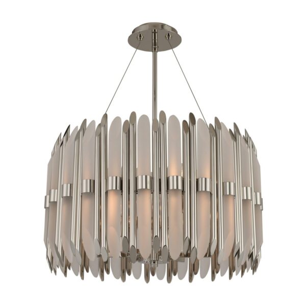 Massina 6 LT Polished Nickel Pendant Kalco