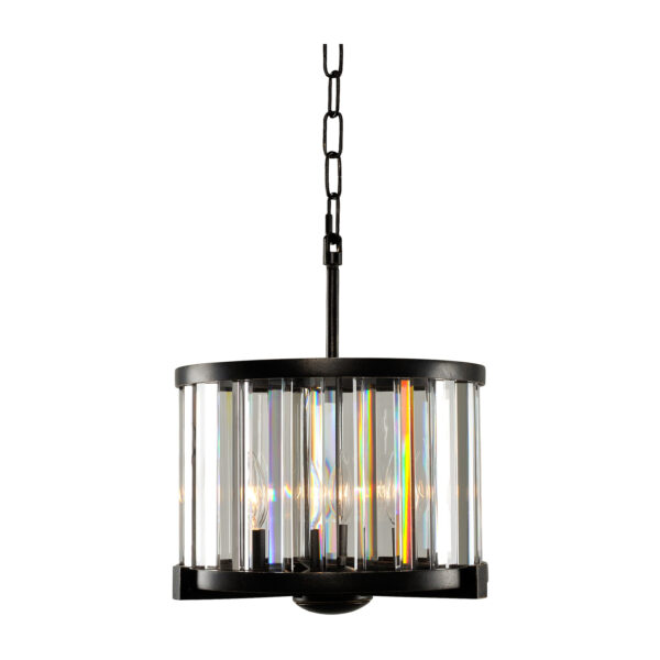 Essex 3 LT Sienna Bronze Semi-Flush Mount Kalco