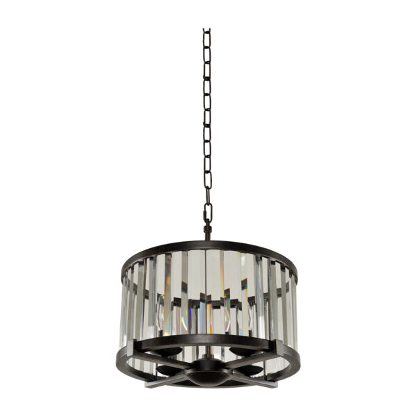Essex 4 LT Sienna Bronze Semi-Flush Mount Kalco