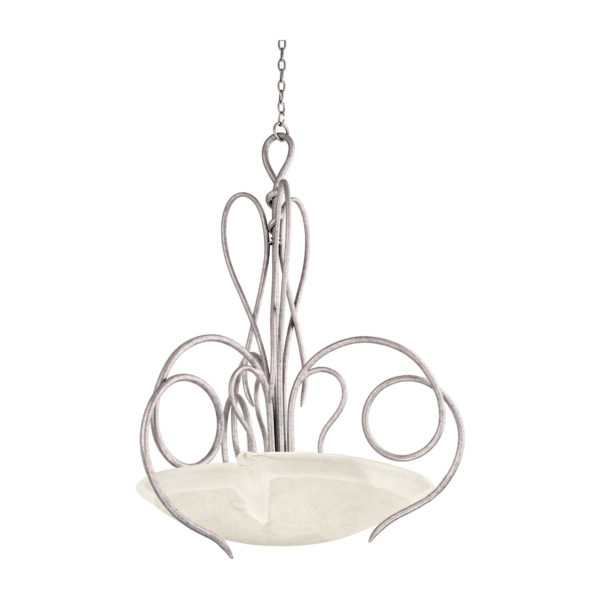 Tribecca 3 LT Pearl Silver Pendant Kalco