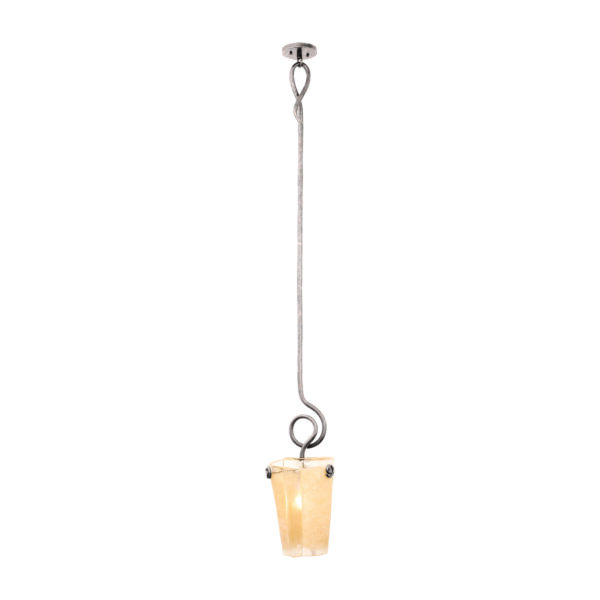 Tribecca 1 LT Pearl Silver Pendant Kalco