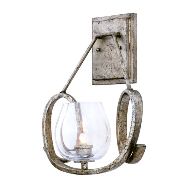 Madison 1 LT Platinum Wall Sconce Kalco