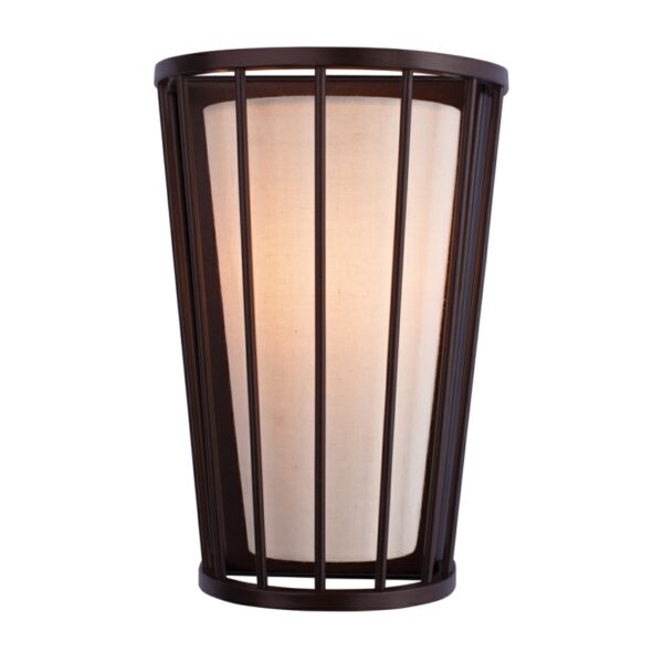 Pacifica 1 LT Bronze Wall Sconce Kalco