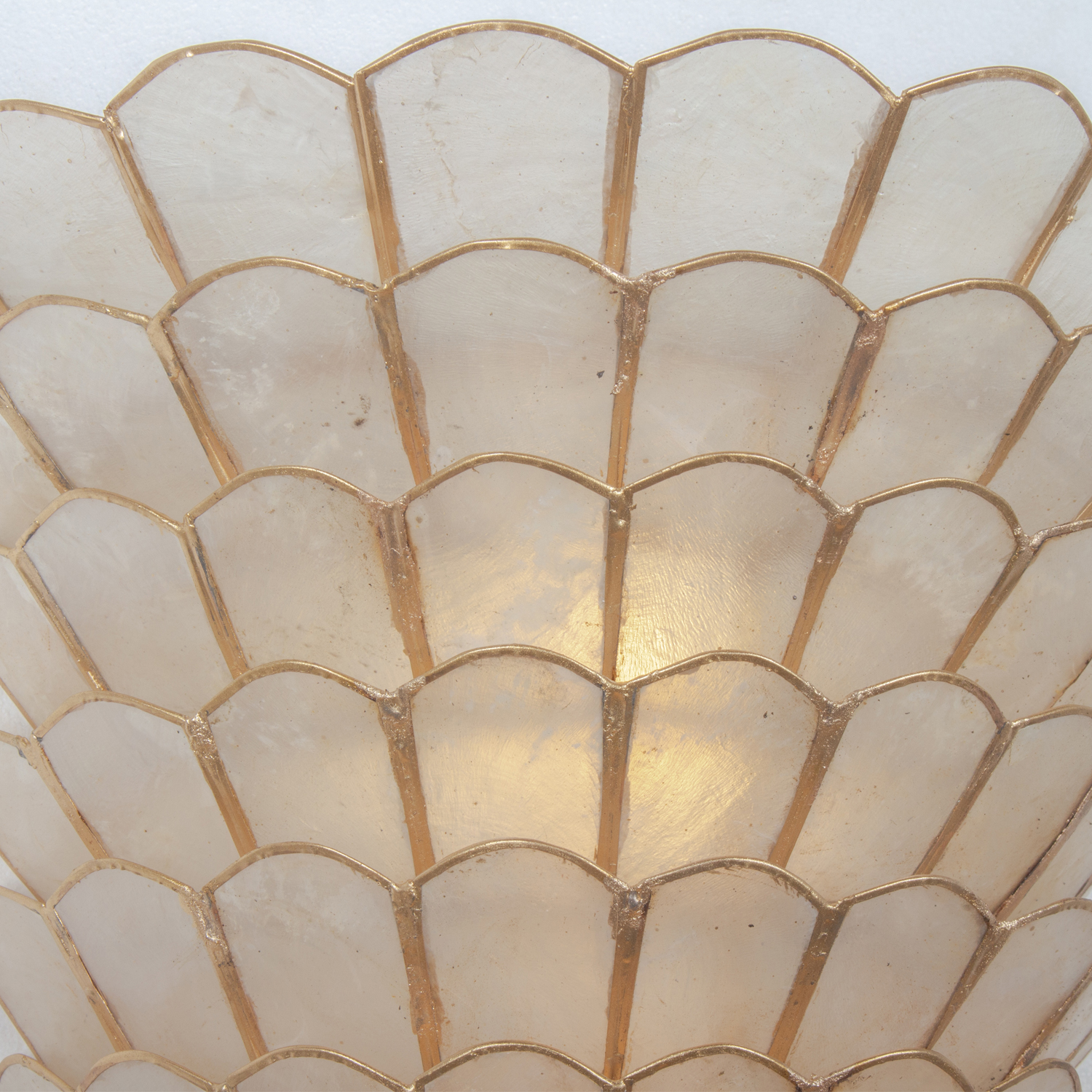 Samal 19.25-in 3 Light (40-watt) Oxidized Gold Leaf Tall Wall Sconce - Image 4
