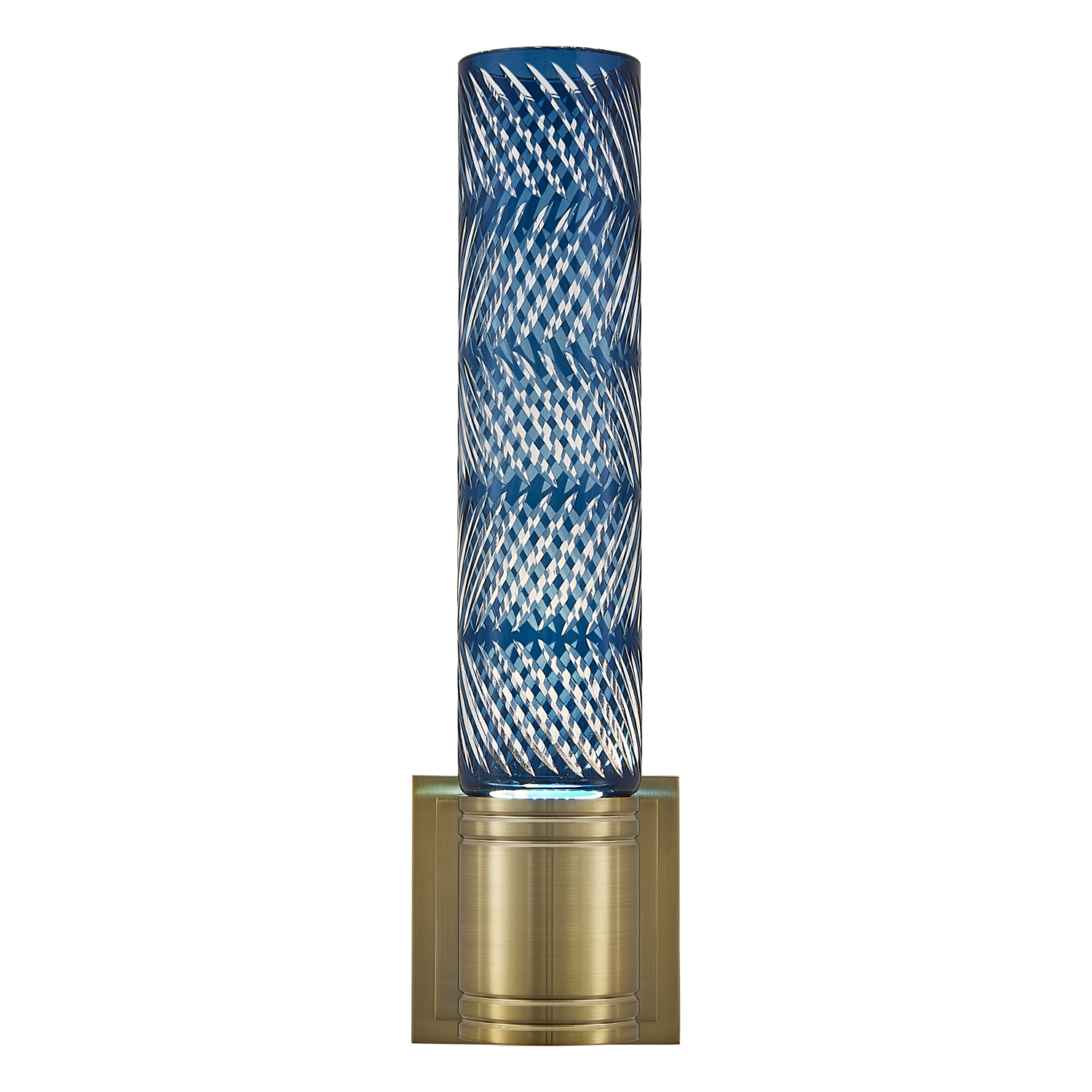 Kiriko 16.25-in (6-watt) LED Winter Brass Wall Sconce