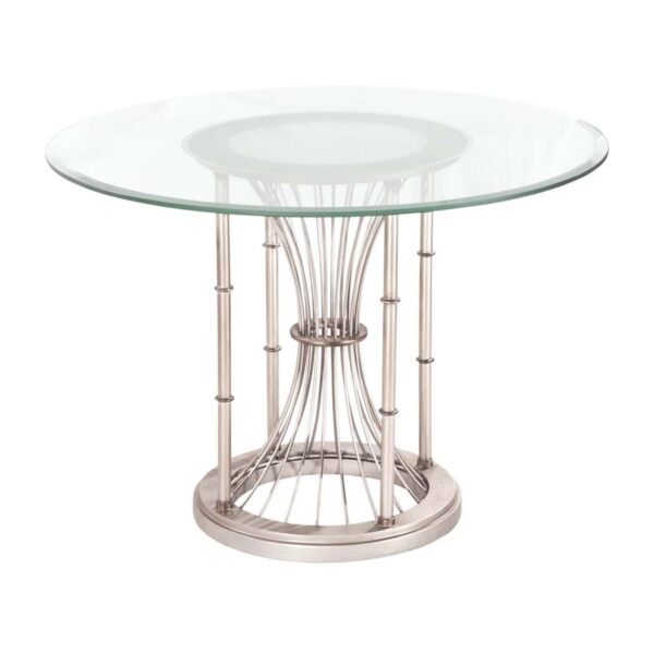 Bal Harbour Pearl Silver Table Kalco