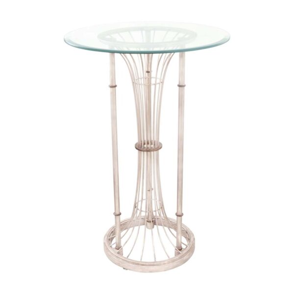 Bal Harbour Pearl Silver Table Kalco